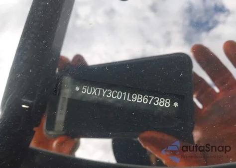 2020 BMW X3 Sdrive30I from USA, damaged, VIN 5UXTY3C01L9B67388